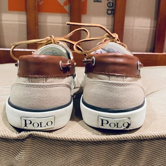 Polo By Ralph Lauren Boat Shoes. - Picture 13 of 13